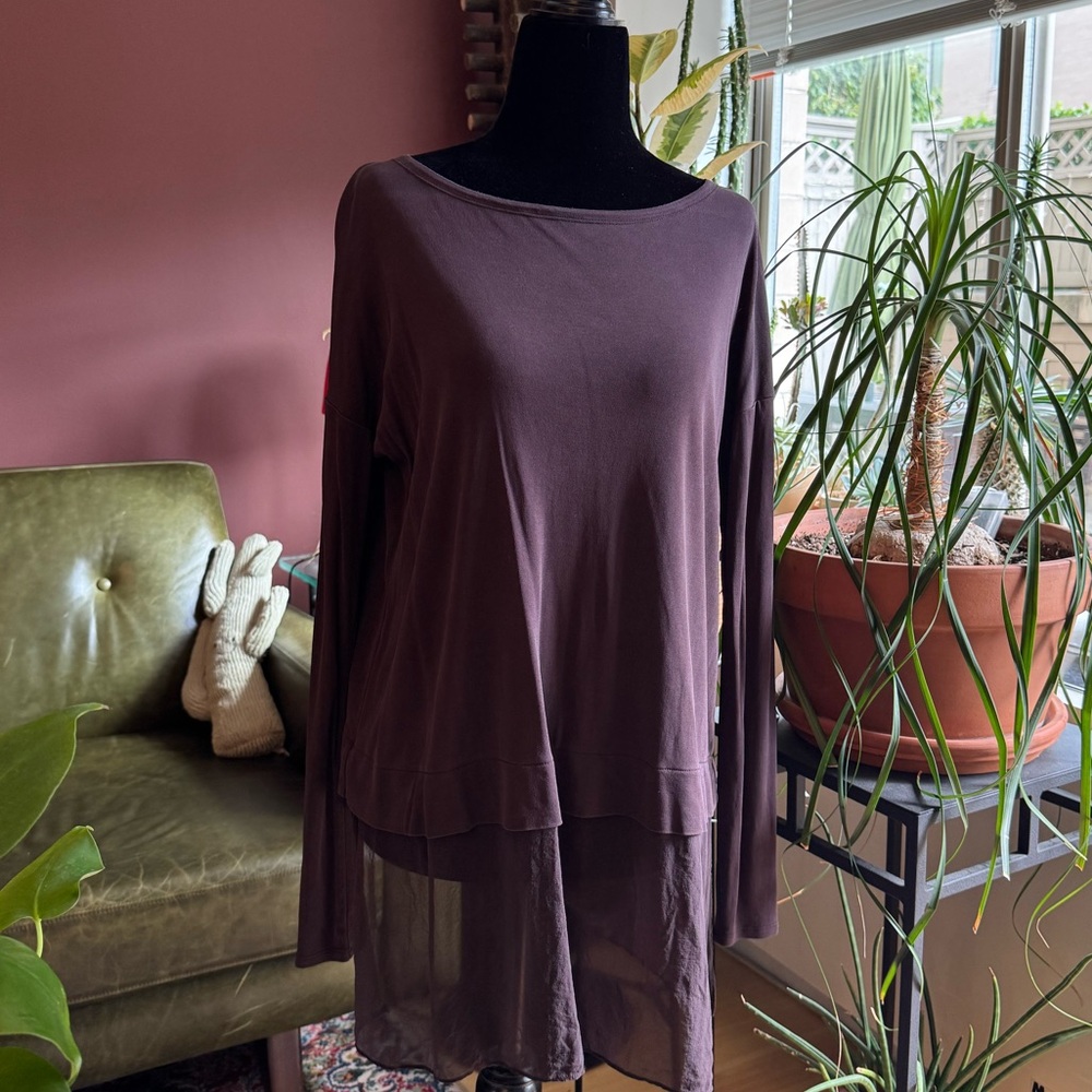 Eileen Fisher - Layered tunic top - XXS